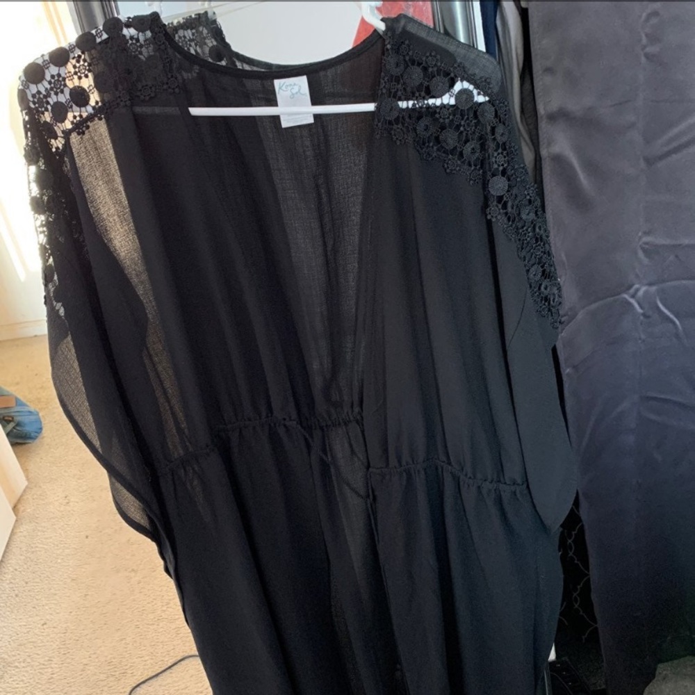 Black Kimono/cover up